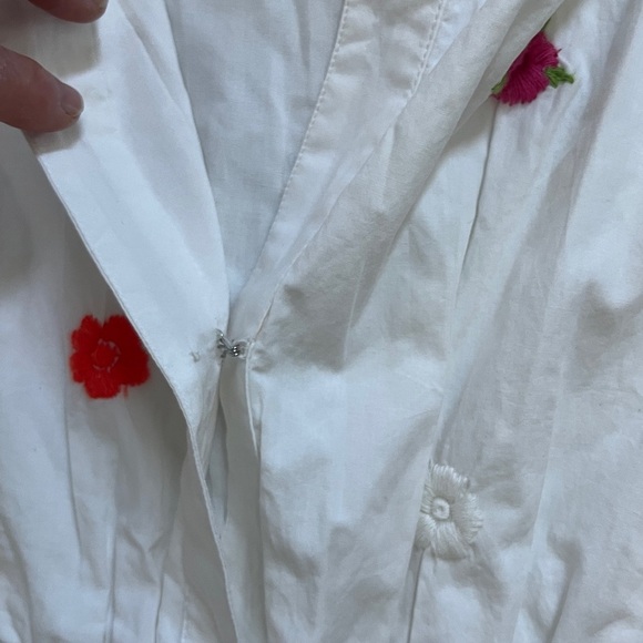 Anthropologie x The Somerset Embroidered Mini Dress Size Medium NWT - Picture 8 of 14